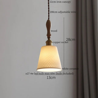 Celako™ Kaolumi Pendant Light | Ceramic Living Room Lighting