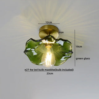 Celako™ Cuprel Ceiling Light | Copper Glass Kitchen Island Lighting