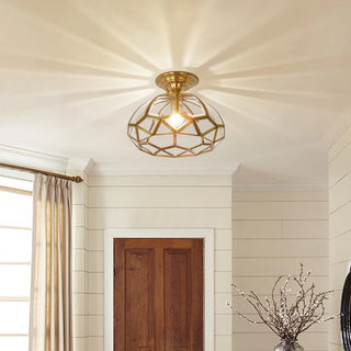 Celako™ Cupreo Ceiling Light | Copper Living Room Lighting