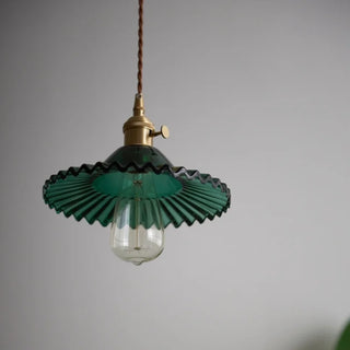 Celako™ Emeraude Pendant Light | Green Glass Kitchen Island Lighting