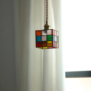 Celako™ Vitrail Pendant Light | Glass Dining Room Lighting