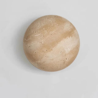 Celako™ Travena Wall Light | Travertine Bedside Lighting