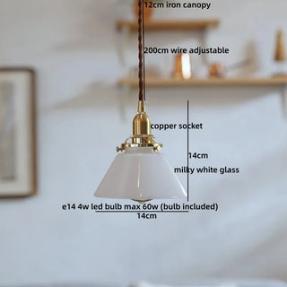 Celako™ Vitroca Pendant Light | Glass Mid Century Modern Bedroom Lighting