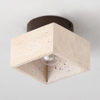 Celako™ Auriena Ceiling Light | Yellow Travertine Kitchen Island Lighting