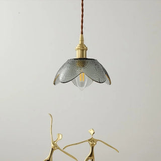 Celako™ Fumelia Pendant Light | Glass Copper Living Room