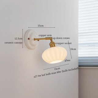 Celako™ Auriopa Wall Light | Copper Nordic Style