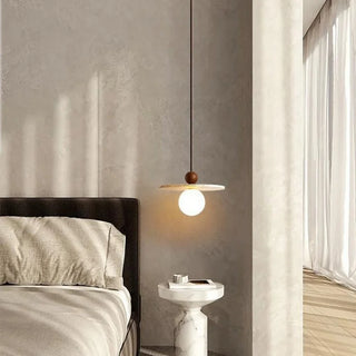 Celako™ Tivorine Pendant Light | Yellow Travertine Kitchen Island Lighting