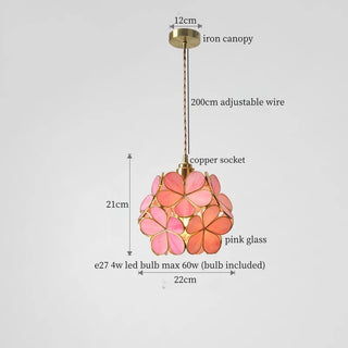 Celako™ Petalis Pendant Light | Glass Japan Vintage