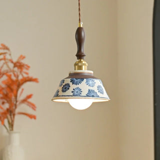 Celako™ Ceranova Pendant Light | Glazed Ceramic Living Room Lighting