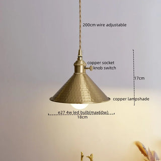 Celako™ Cuvalo Pendant Light | Copper Dining Room Lighting