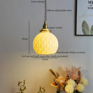 Celako™ Ceradore Pendant Light | Ceramic Kitchen Island Lighting