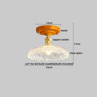 Celako™ Opacis Ceiling Light | Frosted Glass Wabi Sabi Style