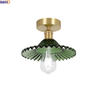 Celako™ Verdelle Ceiling Light | Green Glass Kitchen Island Lighting