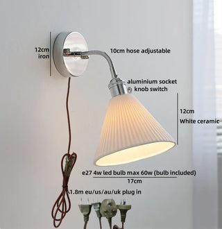 Celako™ Lunara Wall Light | Glass Entryway Lighting