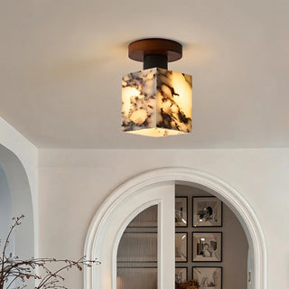 Celako™ Lithon Ceiling Light | Marble Living Room Lighting