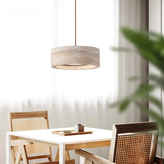 Celako™ Ochrella Pendant Light | Yellow Travertine Kitchen Island Lighting