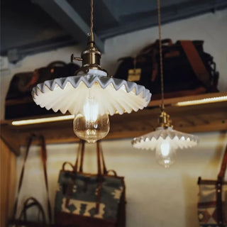 Celako™ Kaolinea Pendant Light | White Ceramic Kitchen Island Lighting