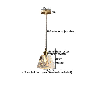 Celako™ Tessaro Pendant Light | Terrazzo Kitchen Island Lighting
