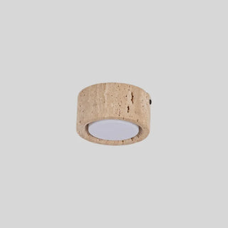 Celako™ Iwasu Ceiling Light | Yellow Travertine Wabi Sabi Style Living Room Lighting