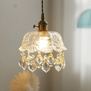 Celako™ Lucesco Pendant Light | Glass Crystal Living Room Lighting