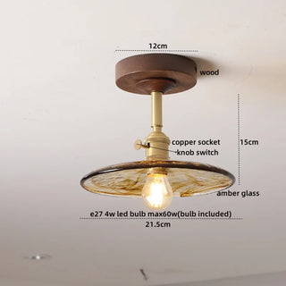 Celako™ Vitroso Ceiling Light | Glass Vintage