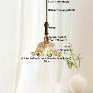 Celako™ Calumi Pendant Light | Glass Japan Style