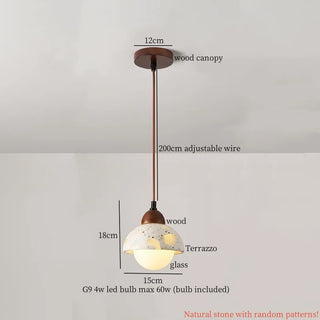 Celako™ Arcava Pendant Light | Bulgari Marble Kitchen Island Lighting