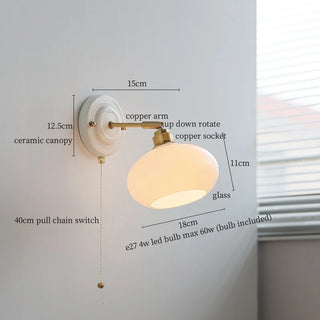 Celako™ Auriopa Wall Light | Copper Nordic Style
