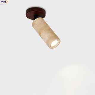 Celako™ Tiburian Ceiling Light | Yellow Travertine Living Room Lighting