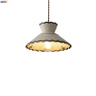 Celako™ Argillia Pendant Light | Hand-Painted Ceramic Dining Room Lighting