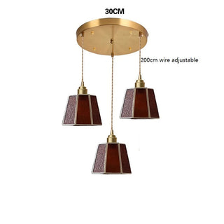 Celako™ Vetra Pendant Light | Glass Dining Room Lighting