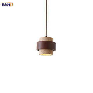 Celako™ Travino Pendant Light | Travertine Dining Room Lighting