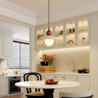 Celako™ Tivolite Pendant Light | Yellow Travertine Kitchen Island Lighting