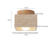 Yellow Travertine 18