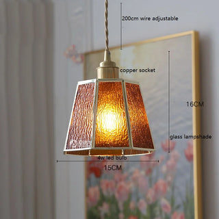 Celako™ Vetra Pendant Light | Glass Dining Room Lighting