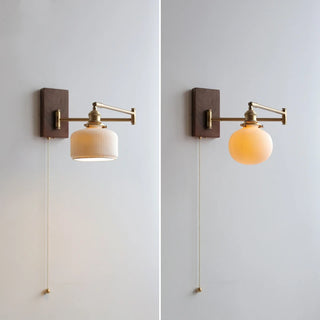 Celako™ Rotare Wall Light | Copper Bedside Lighting