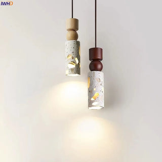 Celako™ Karesansui Pendant Light | Terrazzo Bedroom Lighting