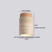 Yellow travertine 9