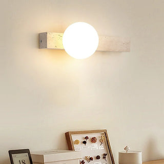 Celako™ Ariaza Wall Light | Travertine Hallway Lighting