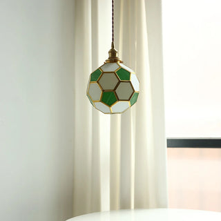 Celako™ Tessela Pendant Light | Glass Bedroom Lighting