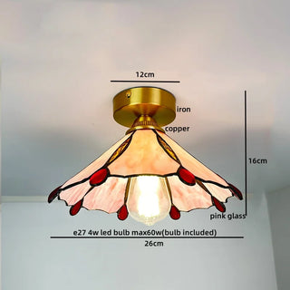 Celako™ Vitreus Ceiling Light | Glass Copper Living Room Lighting