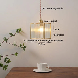 Celako™ Vitralo Pendant Light | Glass Bedroom Lighting