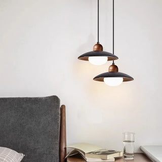 Celako™ Petralume Pendant Light | Black Travertine Kitchen Island Lighting