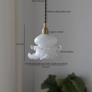 Celako™ Aureverre Pendant Light | Glass Bedroom Lighting