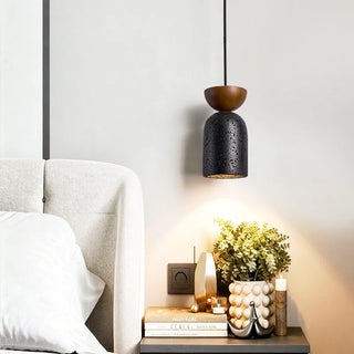 Celako™ Travro Pendant Light | Black Travertine Kitchen Island Lighting