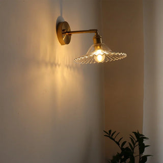 Celako™ Verdico Wall Light | Copper Glass Vintage Style Bedroom Lighting