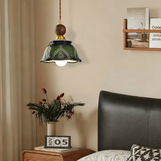 Celako™ Verdelune Pendant Light | Ceramic Bedroom Lighting
