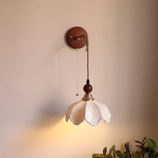 Celako™ Caoluna Wall Light | Ceramic Mid Century Modern Living Room Lighting