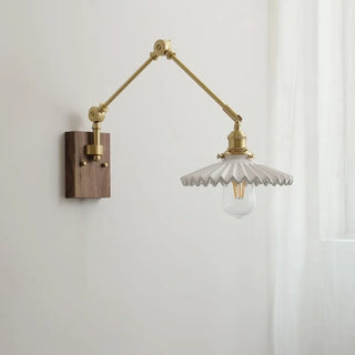 Celako™ Cerelux Wall Light | Ceramic Copper Bedroom Lighting