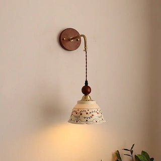 Celako™ Faience Wall Light | Ceramic Living Room Lighting